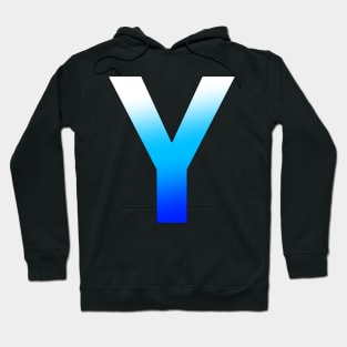 Blue Letter Y Hoodie